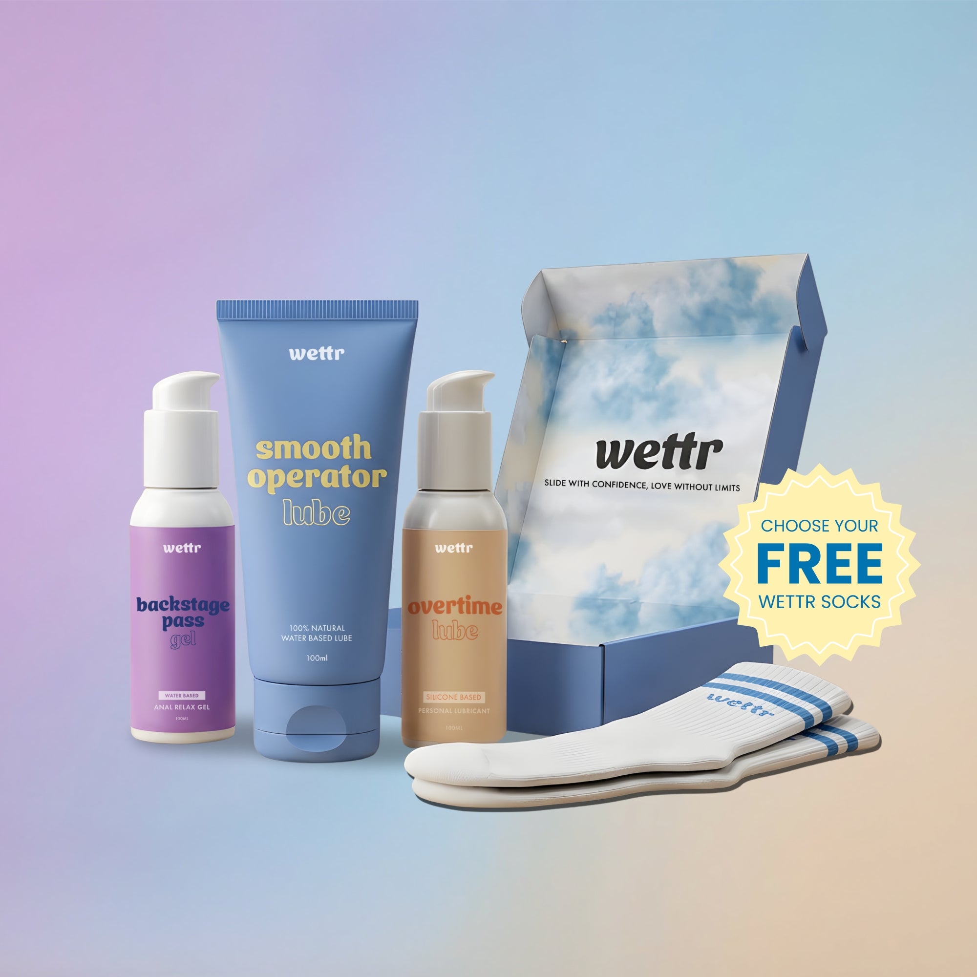 Welcome Bundle - lube starter bundle by wettr