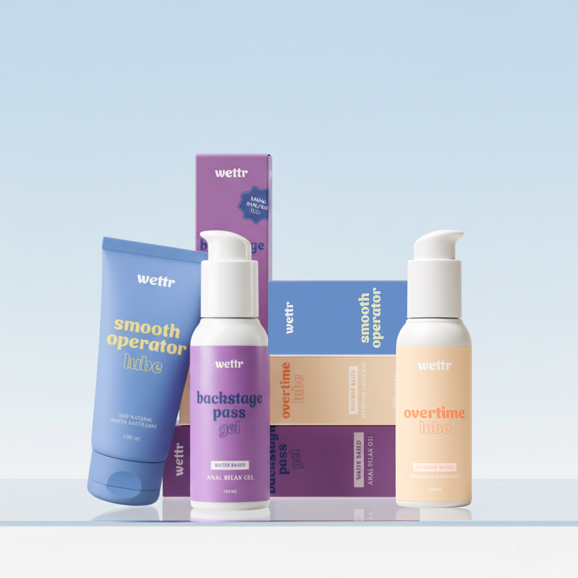 3some Bundle - lube trio bundle by wettr